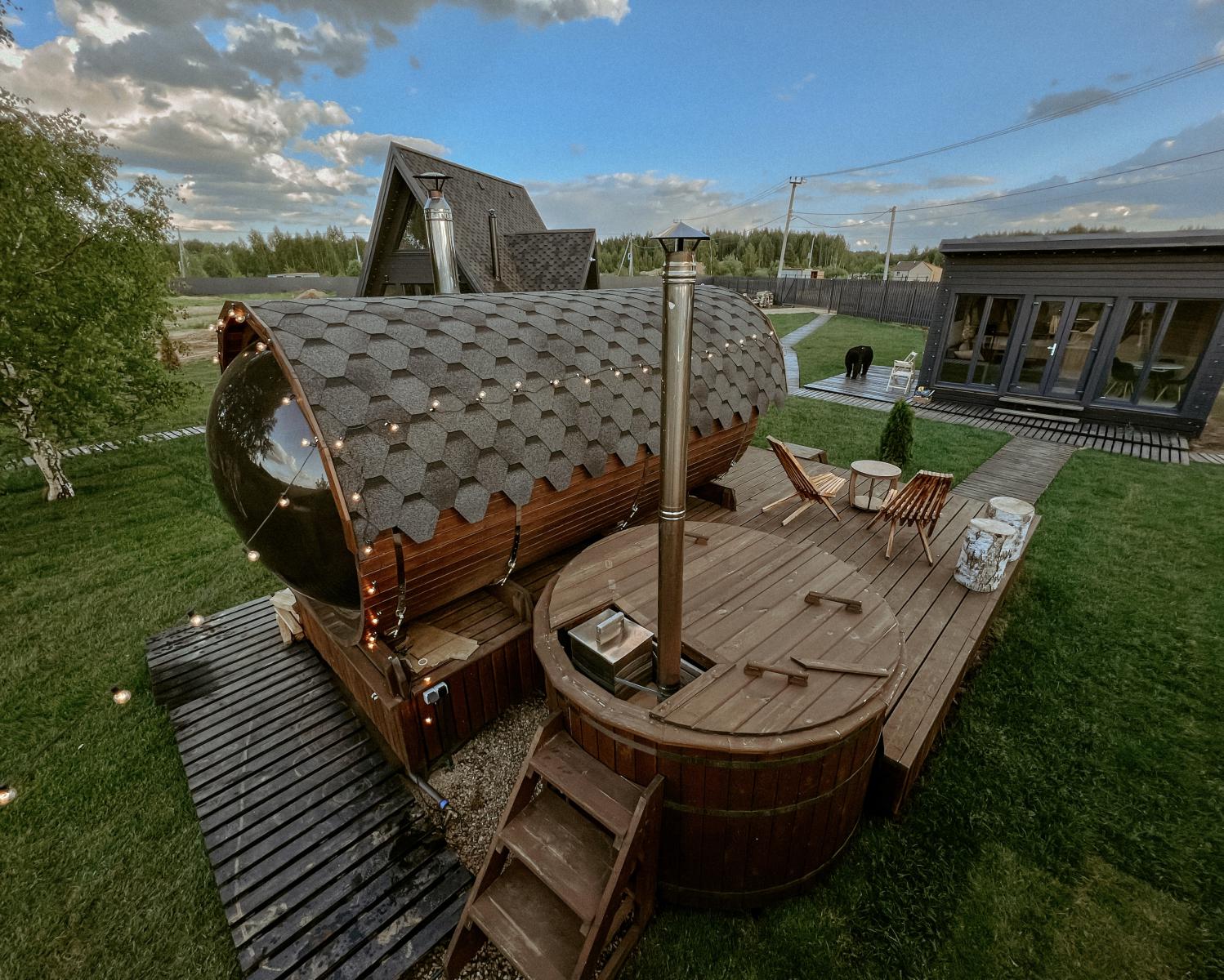 Дизайнерский дом Luxe A-Frame  