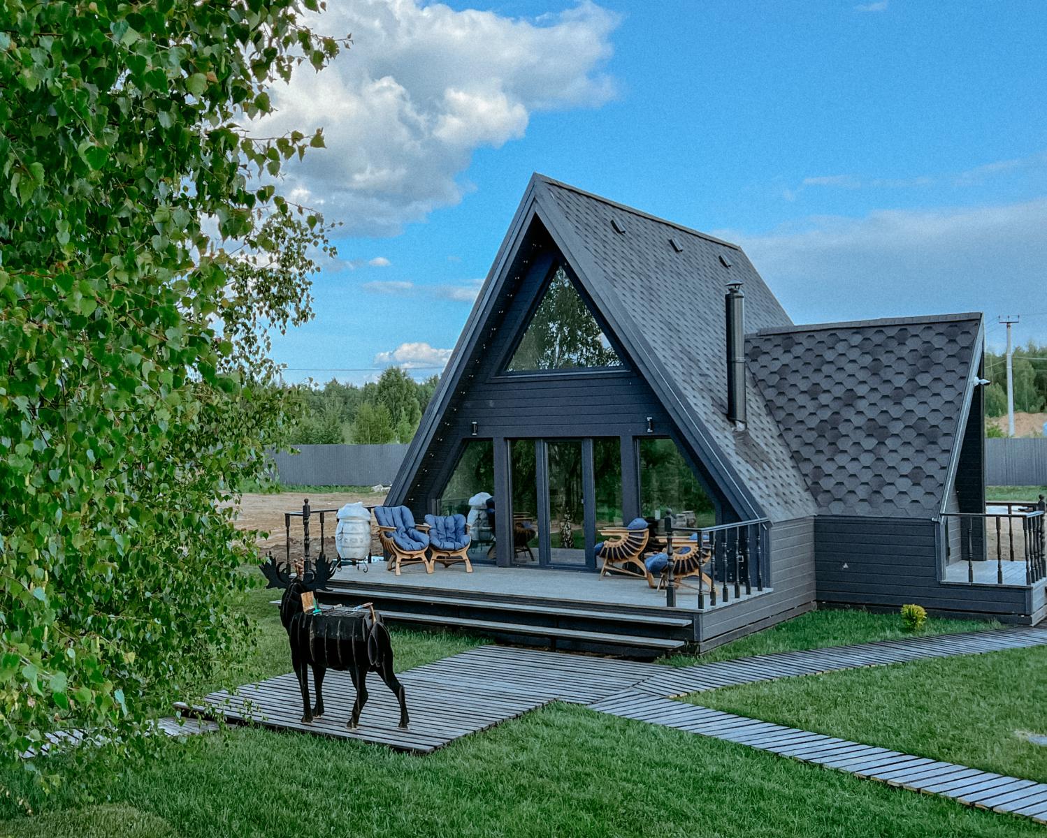 Дизайнерский дом Luxe A-Frame  
