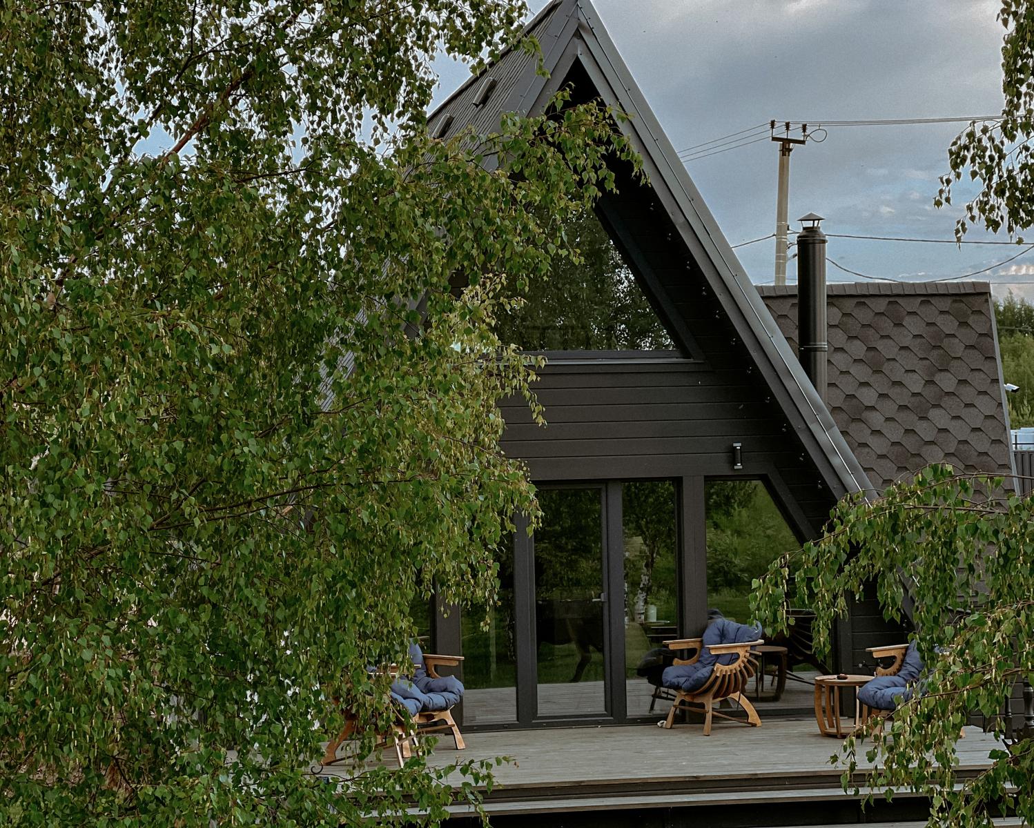 Дизайнерский дом Luxe A-Frame  